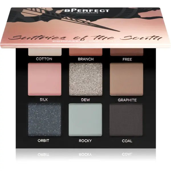 BPerfect BPerfect Compass of Creativity Vol. 2 paleta senčil za oči Sultries of the South 110 g