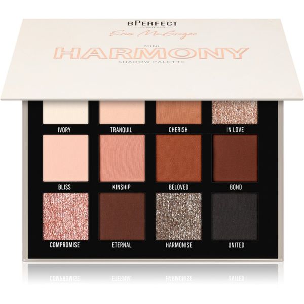 BPerfect BPerfect Erin McGregor Mini Harmony paleta senčil za oči 128 g