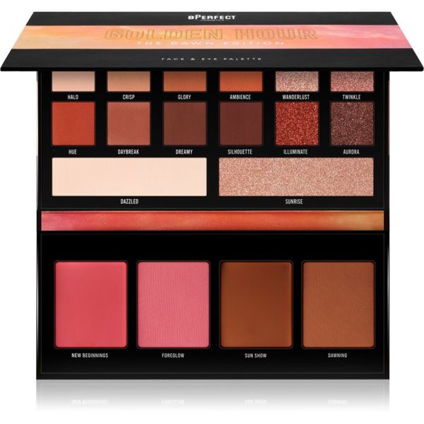 BPerfect BPerfect Golden Hour The Dawn Edition večnamenska paleta za obraz 54.6 g