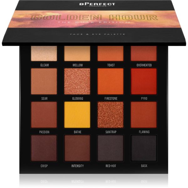 BPerfect BPerfect Golden Hour The Dusk Edition večnamenska paleta za obraz 40.7 g