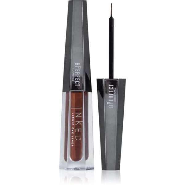 BPerfect BPerfect Inked Eyeliner vodoodporno črtalo za oči Brown 3 ml