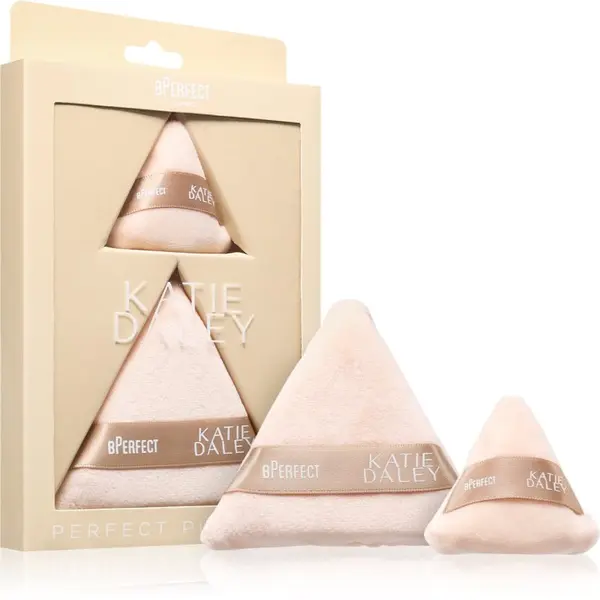 BPerfect BPerfect Katie Daley Perfect Powder Puff Duo blazinica 2 kos