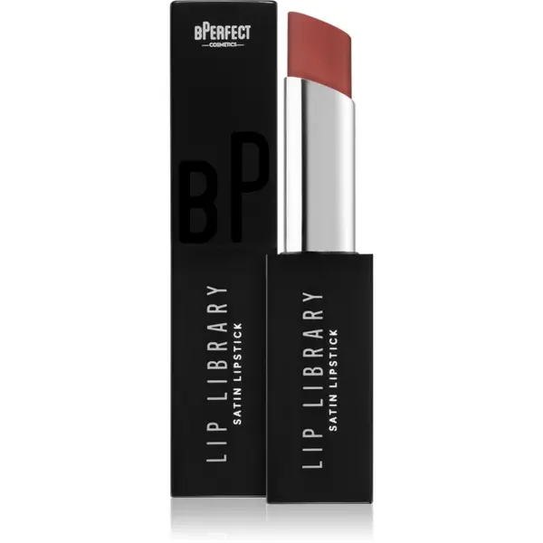 BPerfect BPerfect Lip Library Satin kremasta šminka odtenek Revenge 3 g