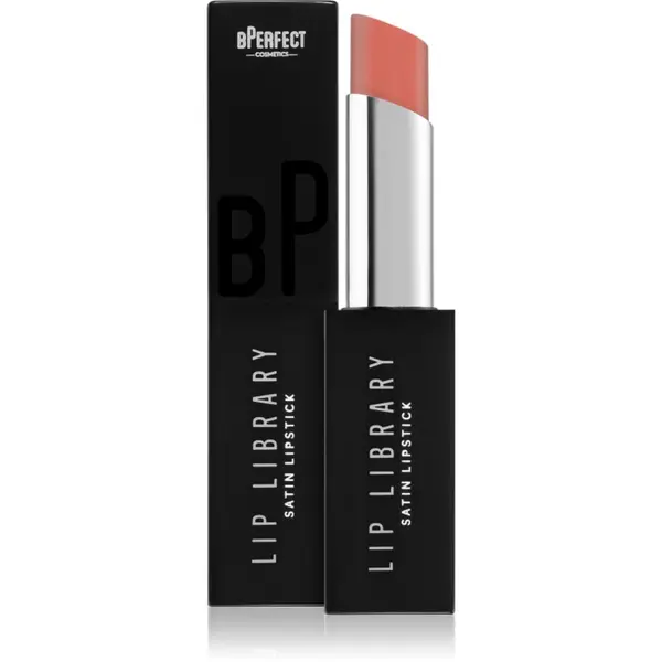 BPerfect BPerfect Lip Library Satin kremasta šminka odtenek Villain 3 g