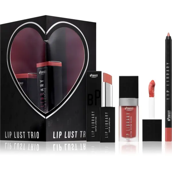 BPerfect BPerfect Lip Lust Trio set za ustnice odtenek Hero Trio