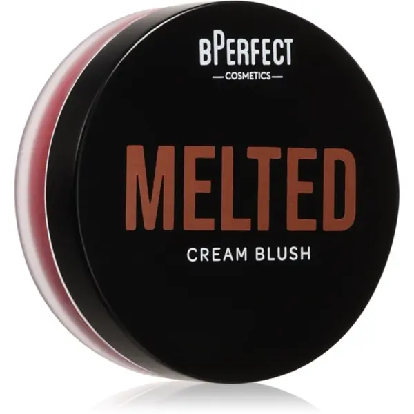 BPerfect BPerfect Melted Cream Blush kremasto rdečilo odtenek Fiery Rose 7.5 g