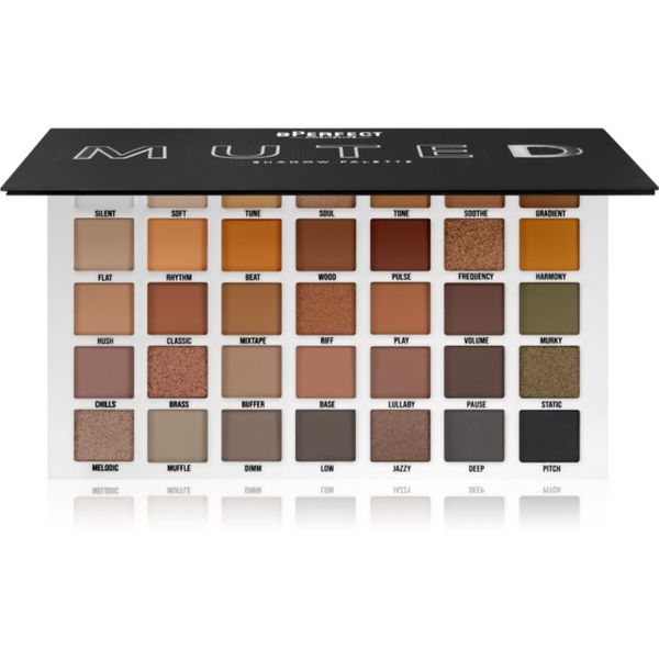 BPerfect BPerfect Muted paleta senčil za oči 364 g