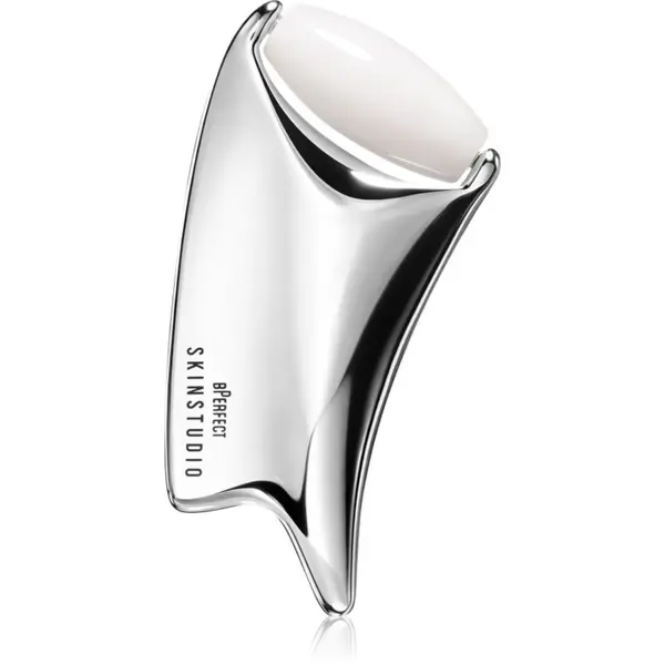BPerfect BPerfect Skin Studio Gua Sha & Jade Roller valjček za masažo za obraz in pripomoček za masažo 1 kos