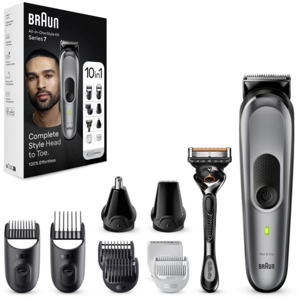 Braun Braun All-In-One Series MGK7420 večnamenski strojček za striženje za lase, brado in telo 1 kos