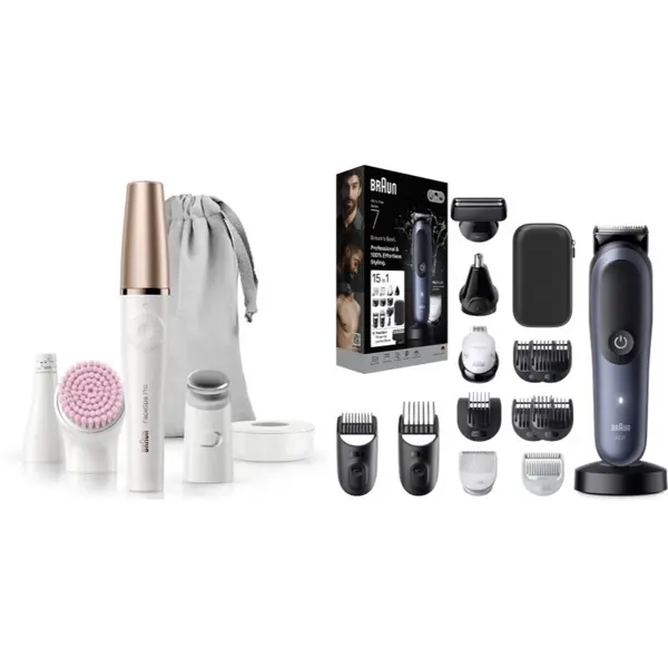 Braun Braun Face SE912 & All-In-One Series 7 set za kožo, lase in brado