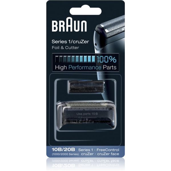 Braun Braun Series 1 10B/20B brivna folija in rezilo