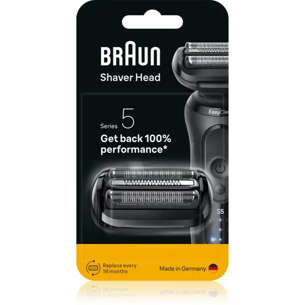 Braun Braun Series 5 54B nadomestne glave za britje z električnim strojčkom 1 kos