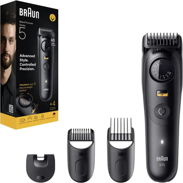 Braun Braun Series 5 BT5520 prirezovalnik brade + 4 orodja za oblikovanje 1 kos