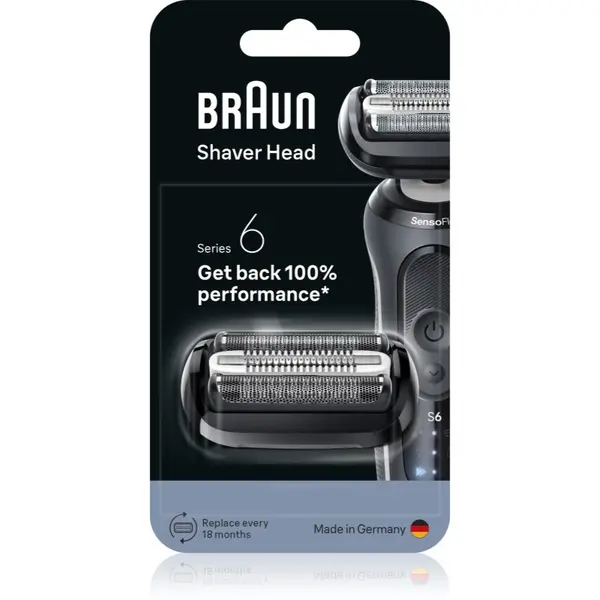 Braun Braun Series 6 64B nadomestne glave za britje z električnim strojčkom 1 kos