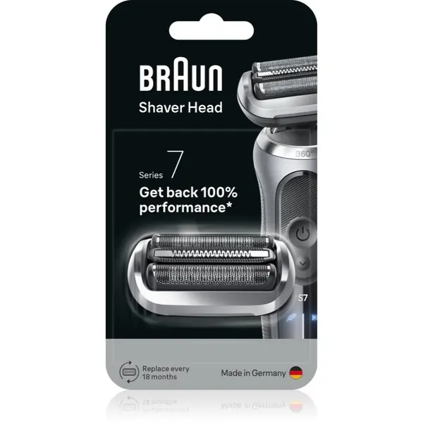 Braun Braun Series 7 74S nadomestne glave za britje z električnim strojčkom 1 kos