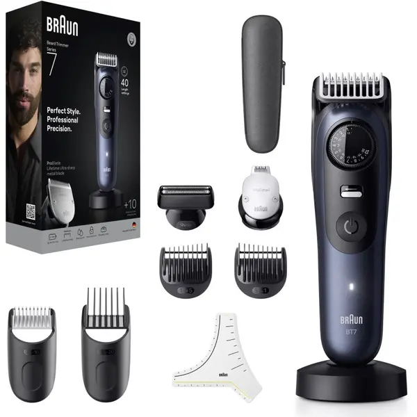 Braun Braun Series 7 BT7540 prirezovalnik brade + 10 orodij za oblikovanje 1 kos