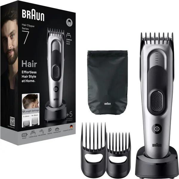 Braun Braun Series 7 HC7590 prirezovalnik za lase s 5 orodji za oblikovanje 1 kos