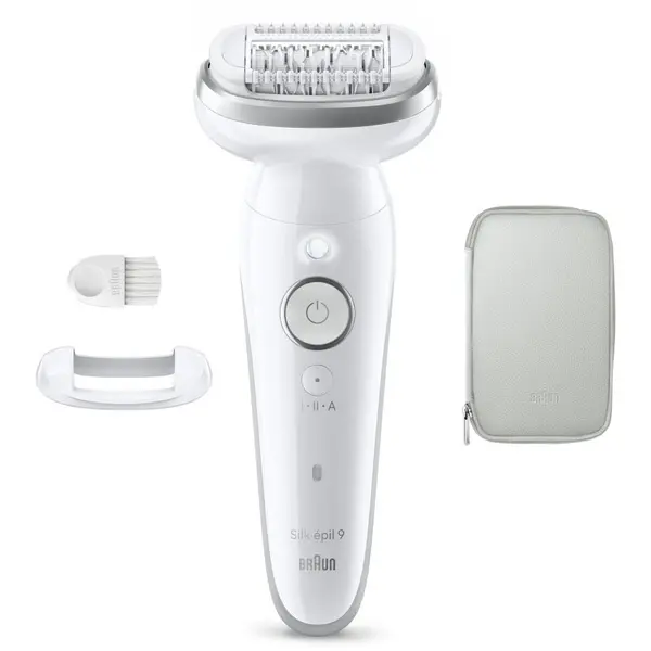 Braun Braun Silk-épil 9 9-011 epilator s popolnoma prilagodljivo glavo za mokro in suho britje 1 kos