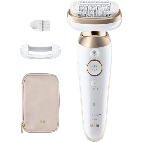 Braun Braun Silk-épil 9 9011 epilator s popolnoma prilagodljivo glavo za noge, telo in podpazduhe 1 kos