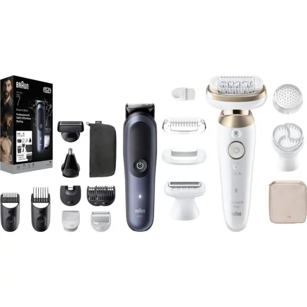 Braun Braun Silk-épil 9 & All-In-One Series 7 set za lase in telo