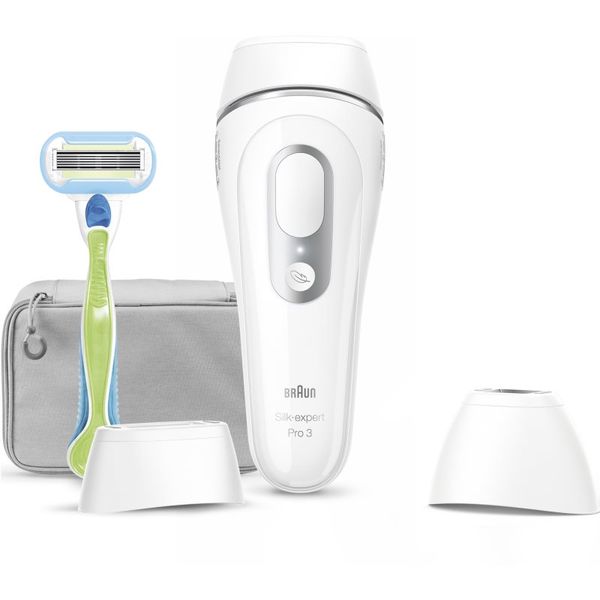 Braun Braun Silk-expert PRO 3 IPL3122 IPL epilator za telo, obraz, predel bikinija in pazduhe 1 kos