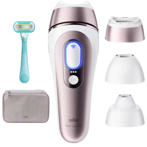 Braun Braun Smart IPL Skin i·expert PL7321 pametna naprava IPL za odstranjevanje dlačic za telo, obraz, predel bikinija in podpazduhe 1 kos