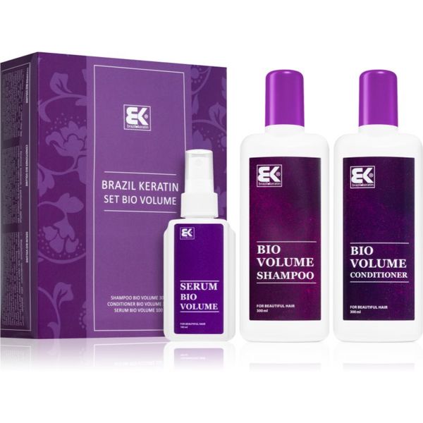 Brazil Keratin Brazil Keratin Bio Volume darilni set (za volumen las)