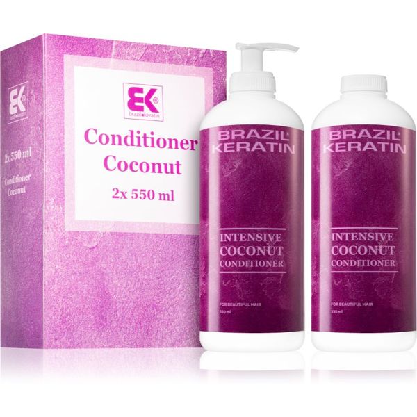 Brazil Keratin Brazil Keratin Coconut Conditioner ugodno pakiranje (za prehrano in hidracijo)