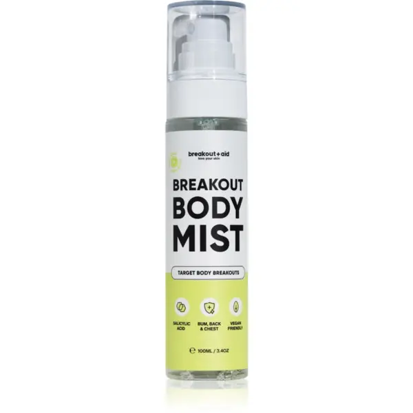 breakout + aid breakout + aid Body Mist pršilo za telo proti aknam 100 ml