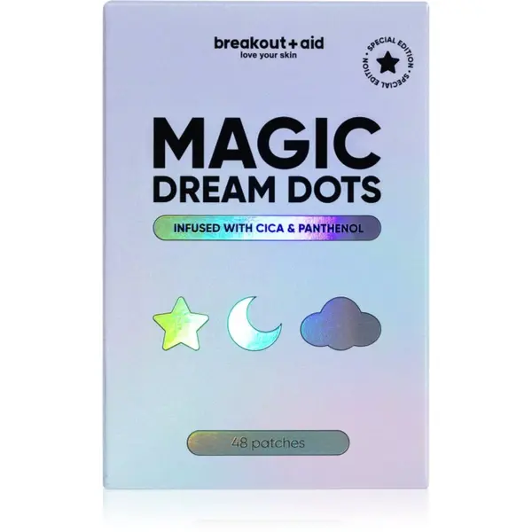 breakout + aid breakout + aid Magic Dream Dots obliži za problematično kožo proti aknam 48 kos