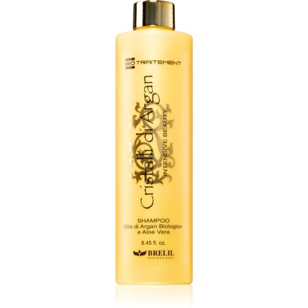 Brelil Professional Brelil Numéro Cristalli di Argan Shampoo vlažilni šampon za sijaj in mehkobo las 250 ml