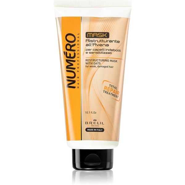 Brelil Professional Brelil Numéro Restructuring Mask maska za preoblikovanje za lase 300 ml