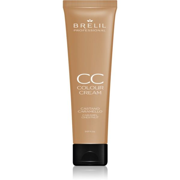 Brelil Professional Brelil Professional CC Colour Cream barvna krema za vse tipe las odtenek Caramel Chestnut 150 ml