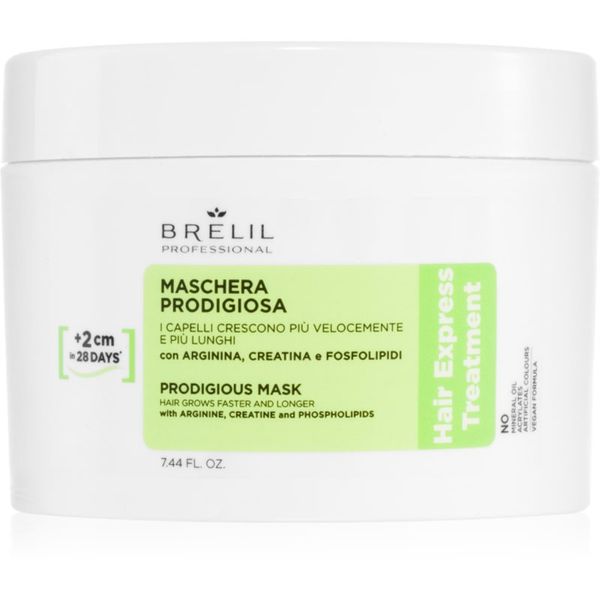 Brelil Professional Brelil Professional Hair Express Prodigious Mask maska za okrepitev in rast las 220 ml