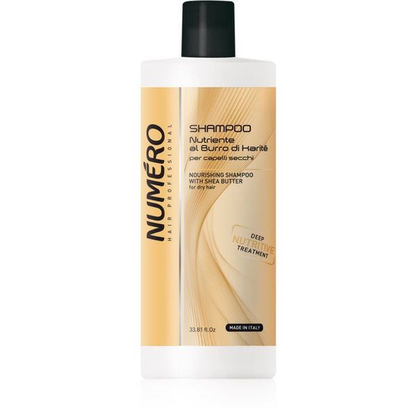 Brelil Professional Brelil Professional Nourishing Shampoo hranilni šampon z karitejevim maslom 1000 ml