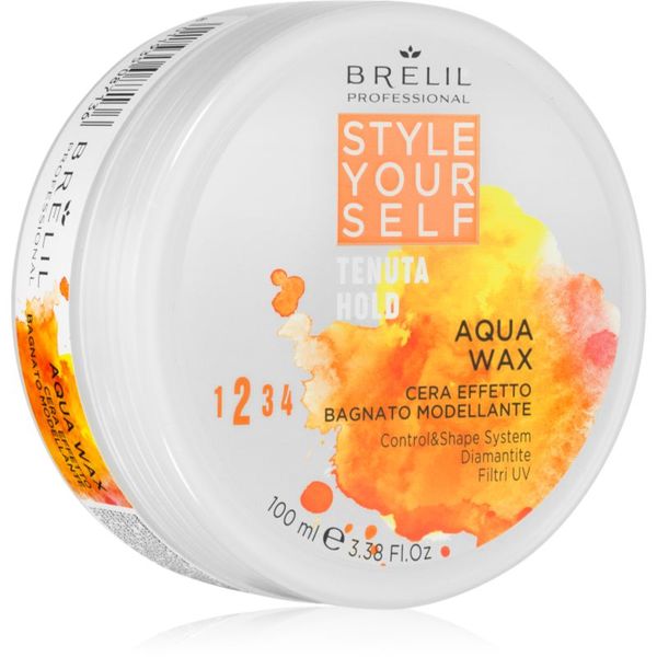 Brelil Professional Brelil Professional Style YourSelf Aqua Wax vosek za lase 100 ml