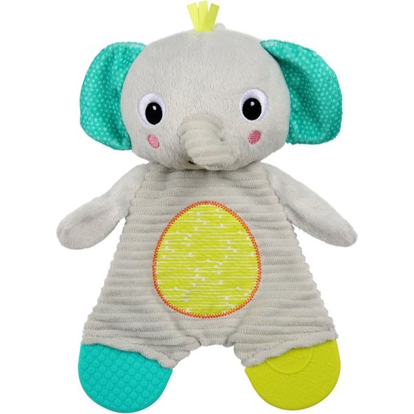 Bright Starts Bright Starts Snuggle&Teethe grizalo 0 m+ Elephant 1 kos