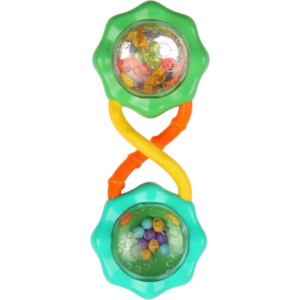 Bright Starts Bright Starts Teether & Rattle ropotuljica 3m+ 1 kos