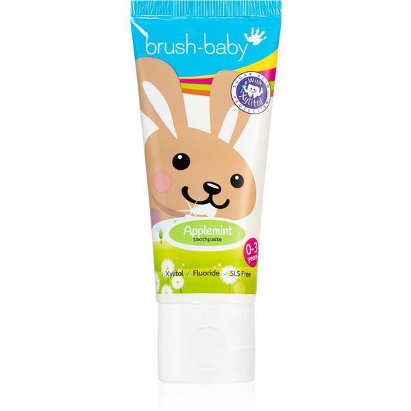 Brush Baby Brush Baby Applemint zobna pasta za otroke 0 – 36 mesecev 50 ml