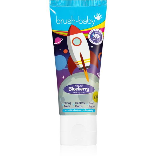 Brush Baby Brush Baby Rocket otroška zobna pasta borovnica 50 ml