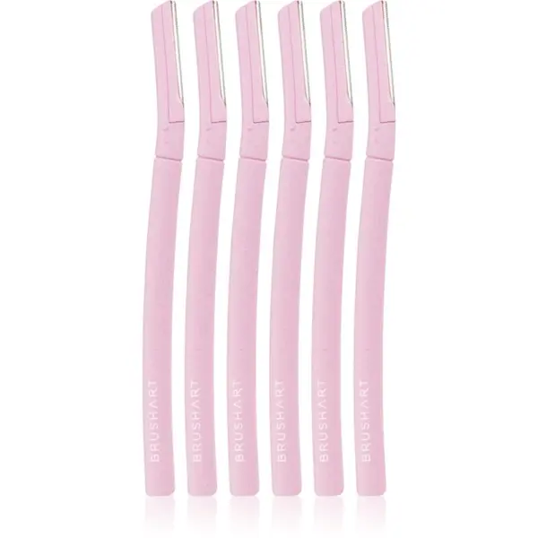 BrushArt BrushArt Accessories Face & Brow razors britev za obrvi 6 kos