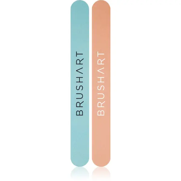 BrushArt BrushArt Accessories Nail file duo set pilic odtenek Apricot/Minty 2 kos