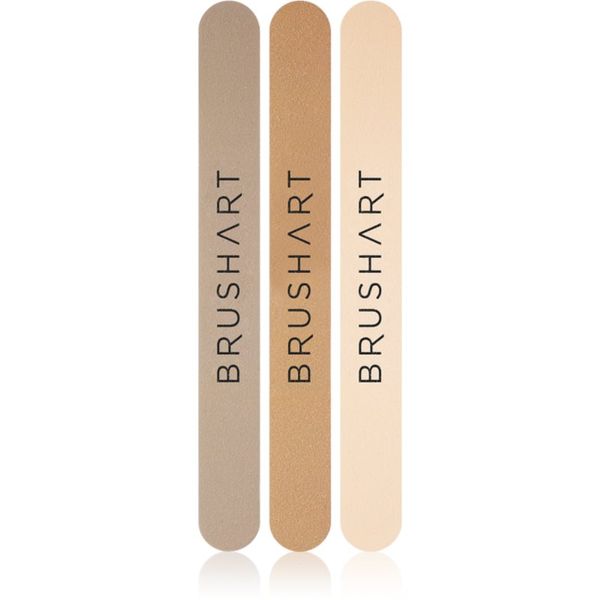 BrushArt BrushArt Accessories Nail file set set pilic odtenek Beige 3 kos
