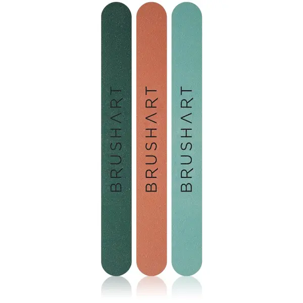 BrushArt BrushArt Accessories Nail file set set pilic odtenek Mix 3 kos