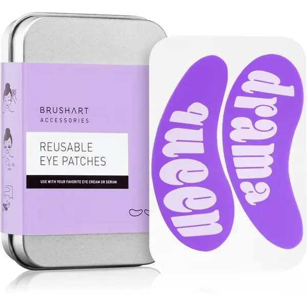 BrushArt BrushArt Accessories Reusable eye patches blazinice za pod oči za večkratno uporabo Drama Queen 2 kos