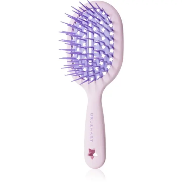 BrushArt BrushArt Daisy Dreams Detangling hairbrush krtača za lase Pink 1 kos