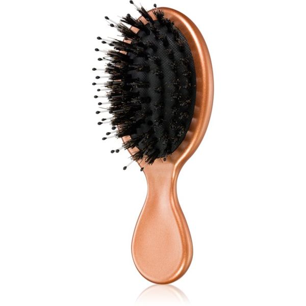 BrushArt BrushArt Hair Boar bristle travel hairbrush krtača za lase s ščetinami divjega prašiča 1 kos
