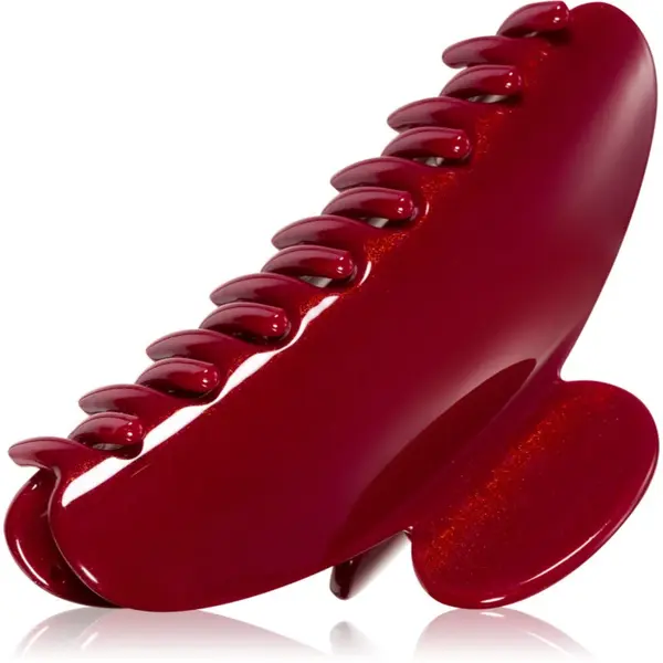 BrushArt BrushArt Hair Claw clip sponka krokodilček za lase Burgundy cherry 1 kos