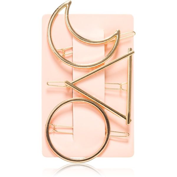 BrushArt BrushArt Hair Clip sponke za lase Simple Shapes 3 kos