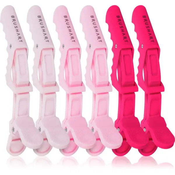 BrushArt BrushArt Hair Crocodile sectioning hair clips sponke za lase 6 kos